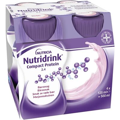 Nutridrink Röda Bär 4x125ml Nutridrink Röda Bär 4x125ml