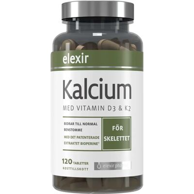 Elexir Pharma Kalcium 120 tabletter Elexir Pharma Kalcium 120 tabletter