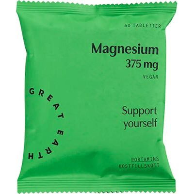 Great Earth Magnesium 375 mg refill 60 tabletter Great Earth Magnesium 375 mg refill 60 tabletter