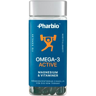 Pharbio Omega-3 Active 110st Pharbio Omega-3 Active 110st