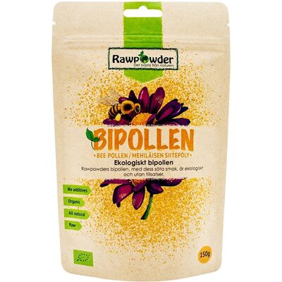 Rawpowder Bipollen EKO - Proteinrikt pollen med söt smak Rawpowder Bipollen EKO - Proteinrikt pollen med söt smak