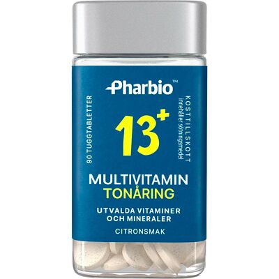 Pharbio Multivitamin Tonåring 90 st Pharbio Multivitamin Tonåring 90 st