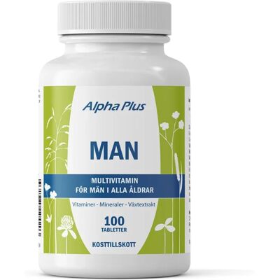 Alpha Plus Man 100 st Alpha Plus Man 100 st