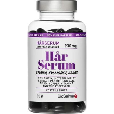 BioSalma Hårserum 90 kapslar BioSalma Hårserum 90 kapslar