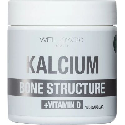WellAware Health Kalcium + Vitamin D 120 kapslar WellAware Health Kalcium + Vitamin D 120 kapslar