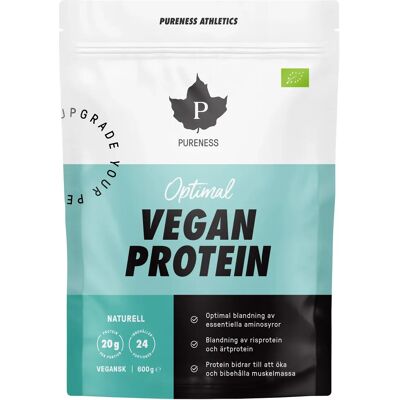 Pureness Athletics Optimal Eko Vegan Protein 600 g Pureness Athletics Optimal Eko Vegan Protein 600 g