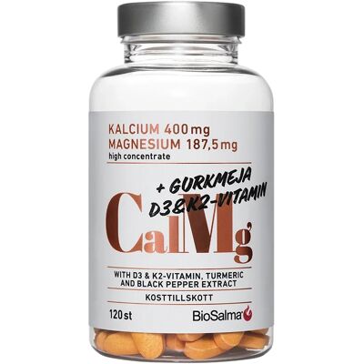 BioSalma KalMag Kalcium och Magnesium - Stöder ben- och tandhälsa BioSalma KalMag Kalcium och Magnesium - Stöder ben- och tandhälsa