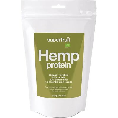 Superfruit Hemp Protein Powder EKO 500 g Superfruit Hemp Protein Powder EKO 500 g
