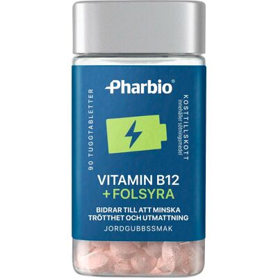 Pharbio B12 + Folsyra 90 st Pharbio B12 + Folsyra 90 st