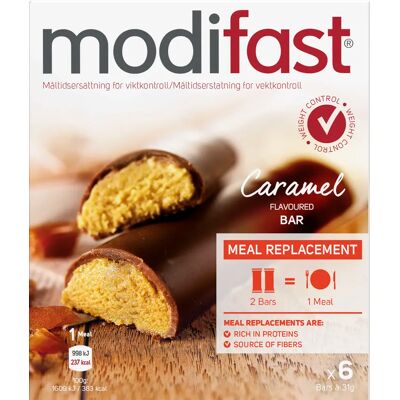 Modifast Bar Caramel 6 st Modifast Bar Caramel 6 st