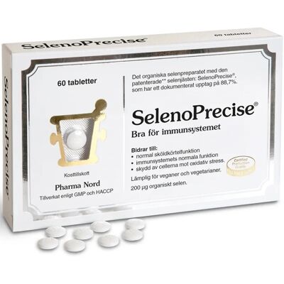 Pharma Nord Bio-SelenoPrecise - 200mcg Tabletter Pharma Nord Bio-SelenoPrecise - 200mcg Tabletter