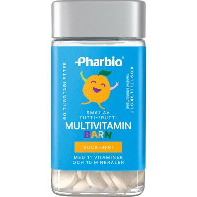 Pharbio Multivitamin Barn 60 st Pharbio Multivitamin Barn 60 st