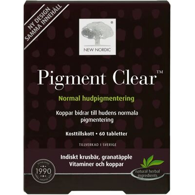 New Nordic Skin Care Pigment Clear 60 st New Nordic Skin Care Pigment Clear 60 st