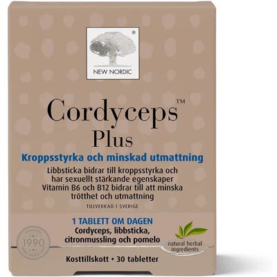 New Nordic Cordyceps Plus 30 st New Nordic Cordyceps Plus 30 st