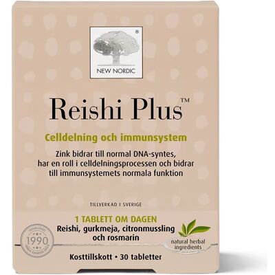 New Nordic Reishi Plus 30 st New Nordic Reishi Plus 30 st