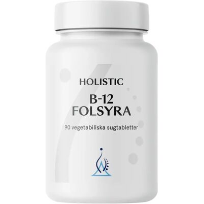 Holistic B-12, 90 tabletter Holistic B-12, 90 tabletter