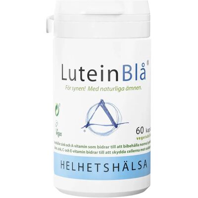 Helhetshälsa Lutein Blå 60 st Helhetshälsa Lutein Blå 60 st