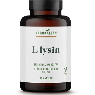 Närokällan L-Lysin 90 kapslar Närokällan L-Lysin 90 kapslar