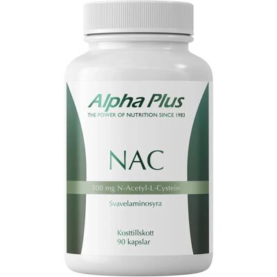 Alpha Plus NAC 90 kapslar Alpha Plus NAC 90 kapslar
