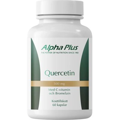 Alpha Plus Quercetin 60 kapslar Alpha Plus Quercetin 60 kapslar