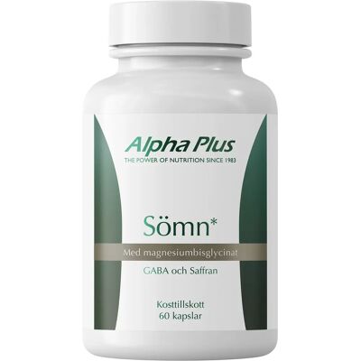 Alpha Plus Sömn 60 kapslar Alpha Plus Sömn 60 kapslar