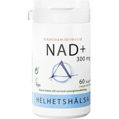 Helhetshälsa NAD+ 60 kapslar Helhetshälsa NAD+ 60 kapslar