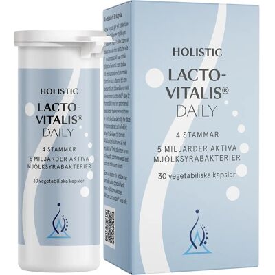 Holistic Lactovitalis® Daily 30 kapslar Holistic Lactovitalis® Daily 30 kapslar