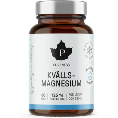 Pureness Kvällsmagnesium 60 kapslar Pureness Kvällsmagnesium 60 kapslar