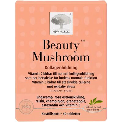 New Nordic Beauty Mushroom 60 st New Nordic Beauty Mushroom 60 st