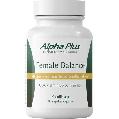 Alpha Plus Female Balance 90 mjuka kapslar Alpha Plus Female Balance 90 mjuka kapslar