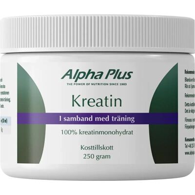 Alpha Plus Kreatin 250 g Alpha Plus Kreatin 250 g