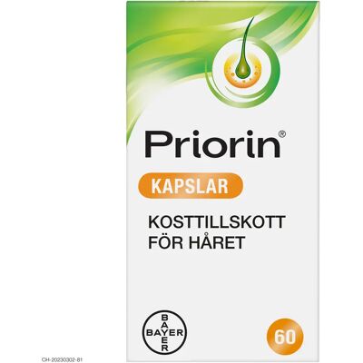 Priorin Biotin Hår & Nagel Kosttillskott - 60 Kapslar Priorin Biotin Hår & Nagel Kosttillskott - 60 Kapslar