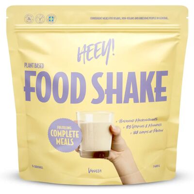 Heey! Vegan Food Shake Vanilj 1,4 kg Heey! Vegan Food Shake Vanilj 1,4 kg