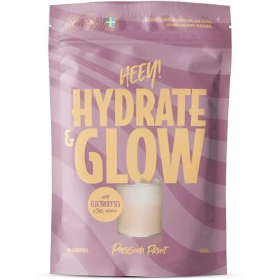 Heey! Passionfrukt Hydrate & Glow - Kosttillskott Heey! Passionfrukt Hydrate & Glow - Kosttillskott