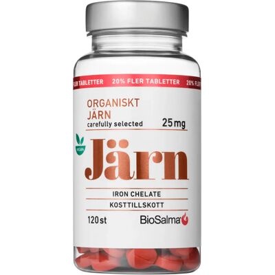 BioSalma Organiskt Järn 120 st BioSalma Organiskt Järn 120 st