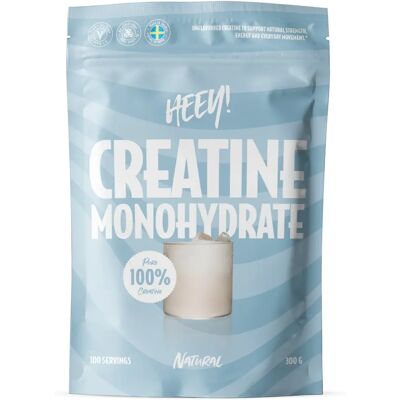 Heey! Creatine Monohydrate 100% Kreatin Naturell 300 g Heey! Creatine Monohydrate 100% Kreatin Naturell 300 g