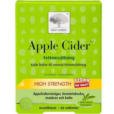 New Nordic Apple Cider High Strength 60 st New Nordic Apple Cider High Strength 60 st
