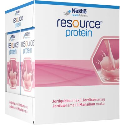 Resource Protein Jordgubb 4x200 ml Resource Protein Jordgubb 4x200 ml