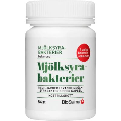 BioSalma Mjölksyrabakterier 84 st kapslar BioSalma Mjölksyrabakterier 84 st kapslar