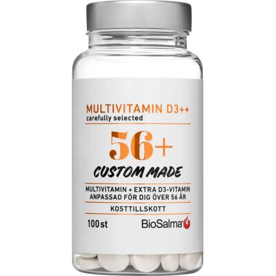 BioSalma Multivitamin 56+ D3++ 100 tabletter BioSalma Multivitamin 56+ D3++ 100 tabletter