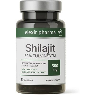 Elexir Pharma Shilajit 30 kapslar Elexir Pharma Shilajit 30 kapslar