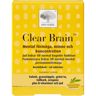 New Nordic Clear Brain 60 st New Nordic Clear Brain 60 st