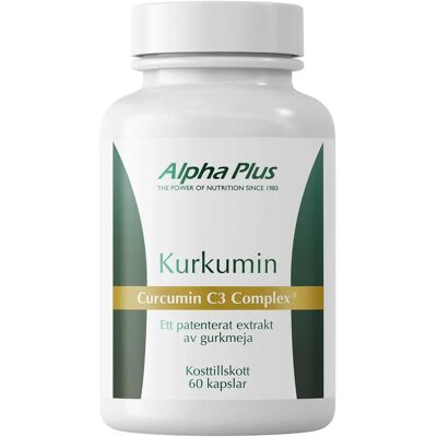 Alpha Plus Kurkumin 60 kapslar Alpha Plus Kurkumin 60 kapslar
