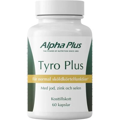 Alpha Plus Tyro Plus 60 kapslar Alpha Plus Tyro Plus 60 kapslar