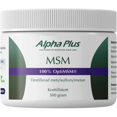 Alpha Plus Opti-MSM® 300 g Alpha Plus Opti-MSM® 300 g