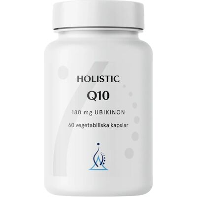 Holistic Q10 180 mg 60 kapslar Holistic Q10 180 mg 60 kapslar