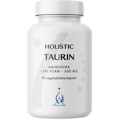 Holistic Taurin 500 mg 90 kapslar Holistic Taurin 500 mg 90 kapslar