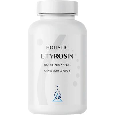 Holistic L-Tyrosine 90 kapslar - Kosttillskott Holistic L-Tyrosine 90 kapslar - Kosttillskott
