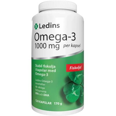 Ledins Omega-3 1000 mg, 120 st Ledins Omega-3 1000 mg, 120 st