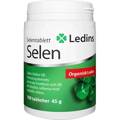 Ledins Selen Organiskt 100 µg, 100 st Ledins Selen Organiskt 100 µg, 100 st
